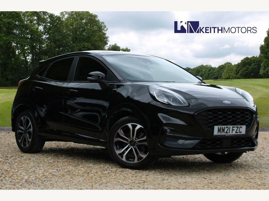 Ford Puma 1.0T Ecoboost Mhev St-line Suv Black