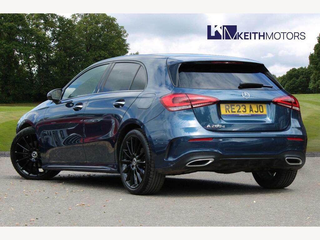 Mercedes-Benz A Class 2.0 A200d Amg Line Night Edition Premium Plus Ha Blue #2