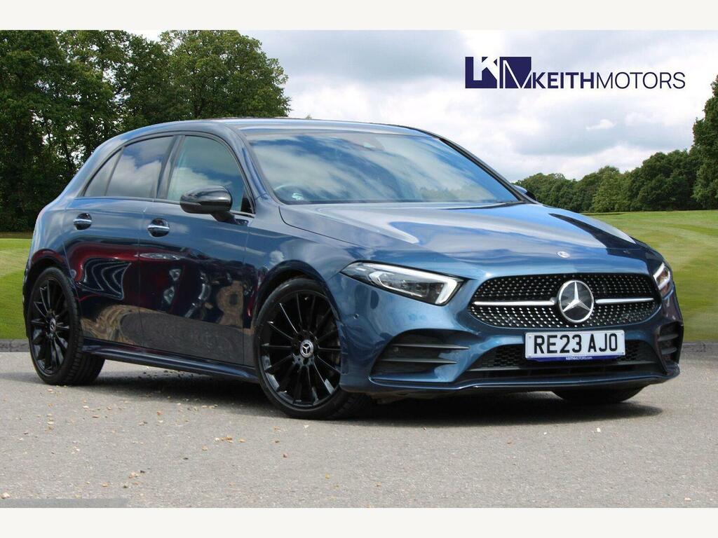 Mercedes-Benz A Class 2.0 A200d Amg Line Night Edition Premium Plus Ha Blue