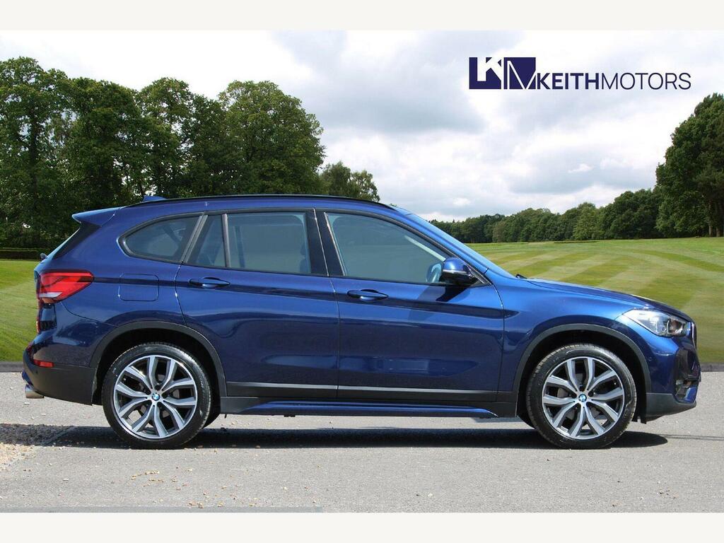 BMW X1 2.0 18D Sport Suv Sdrive Blue #4