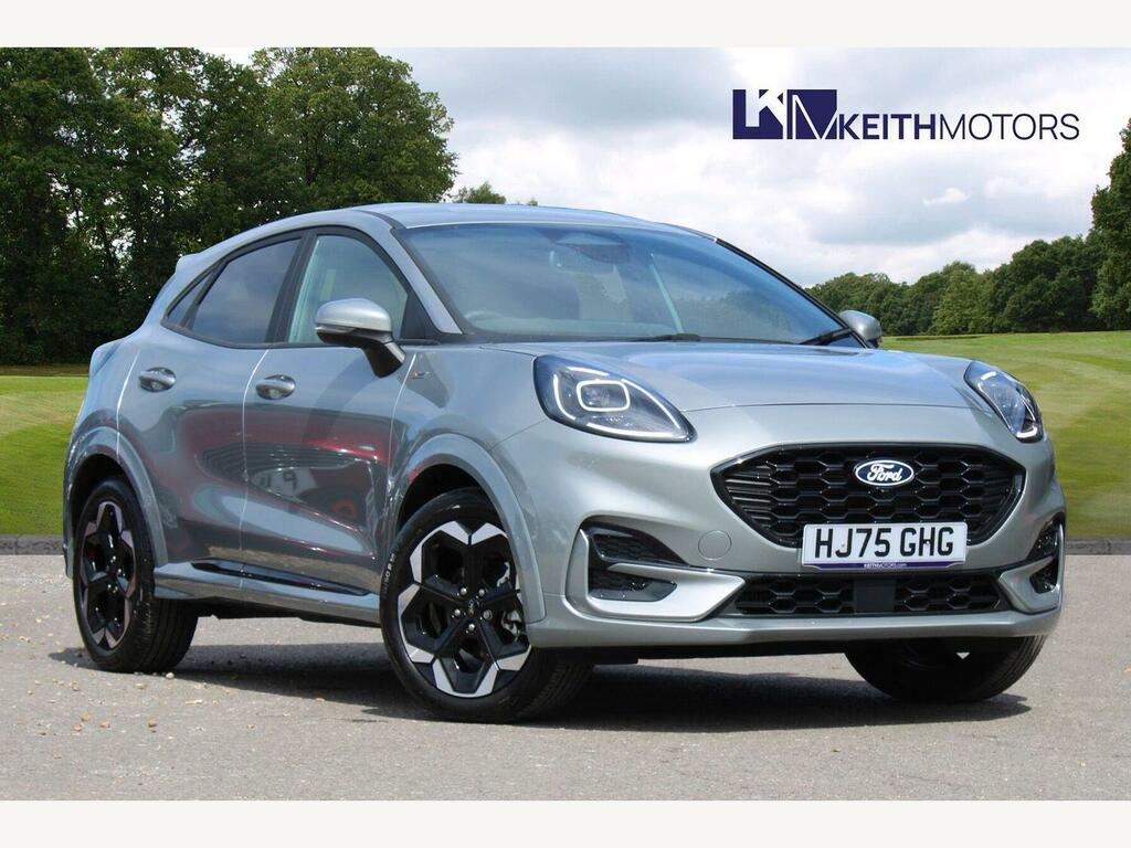 Ford Puma 1.0T Ecoboost Mhev St-line X Suv Hybrid Silver