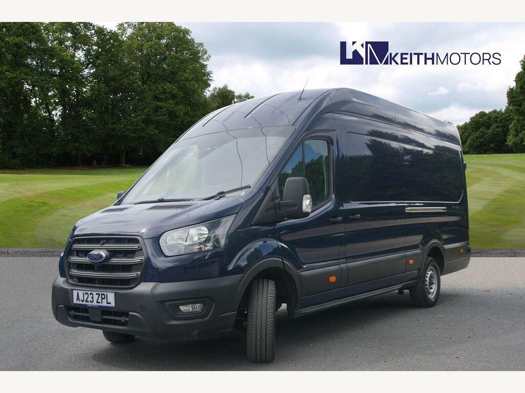 Ford Transit Custom 2.0 350 Ecoblue Leader Panel Van Blue #2