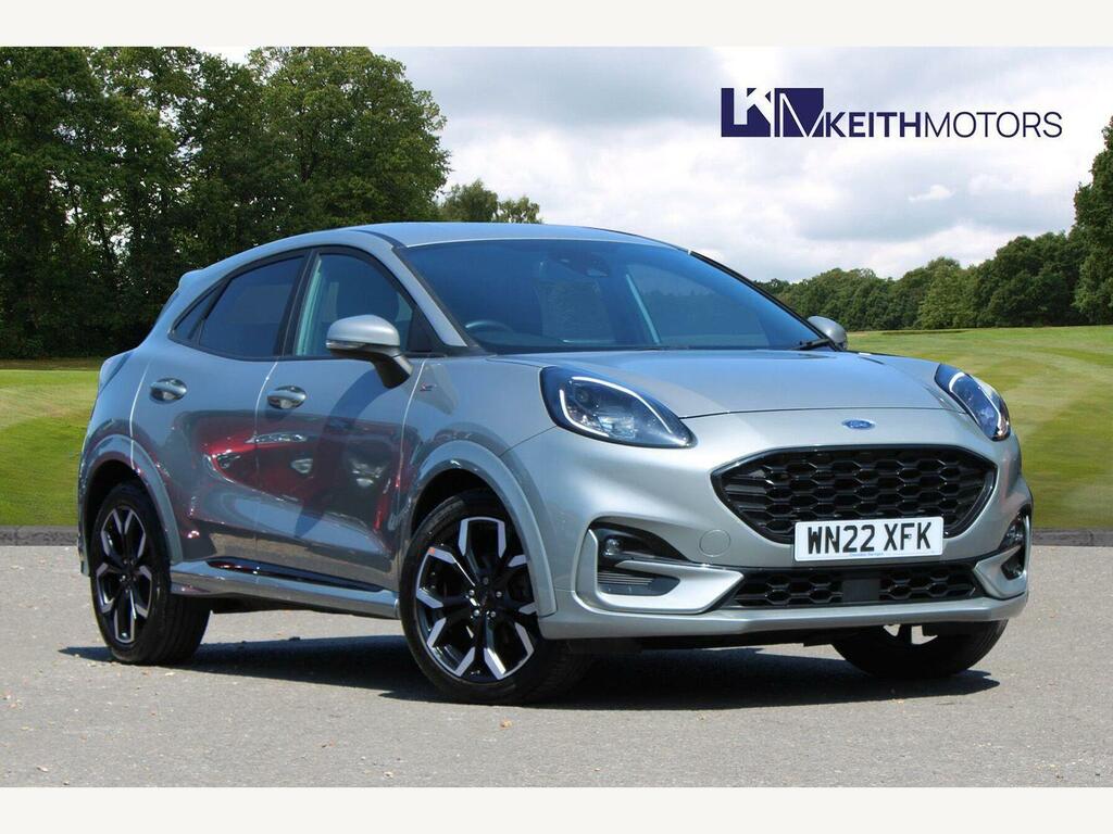 Ford Puma 1.0T Ecoboost Mhev St-line X Suv Hybrid Silver