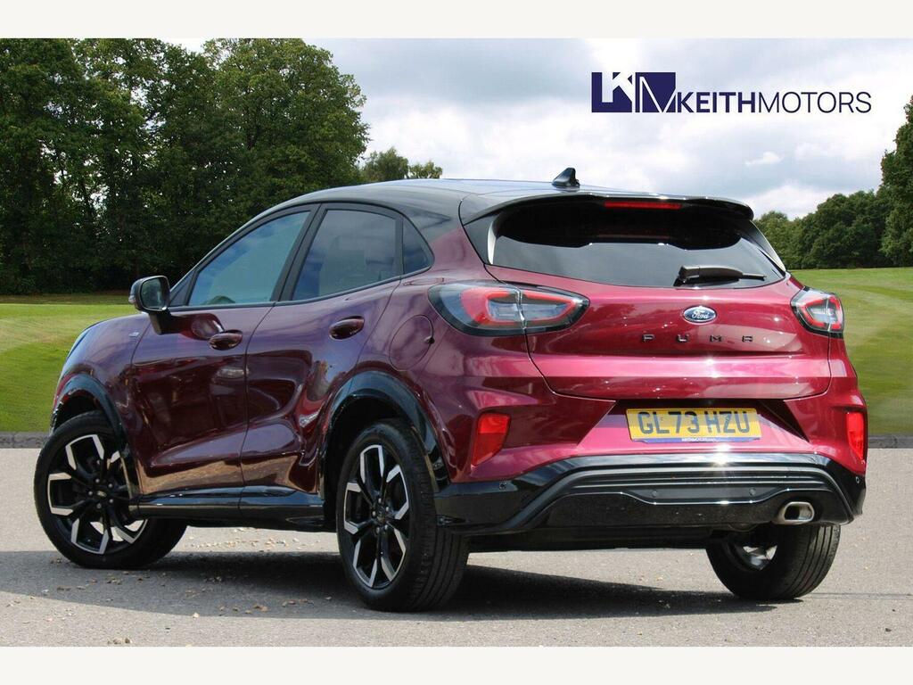 Ford Puma 1.0T Ecoboost Mhev Vivid Ruby Edition Suv Petr GL73HZU Red #2