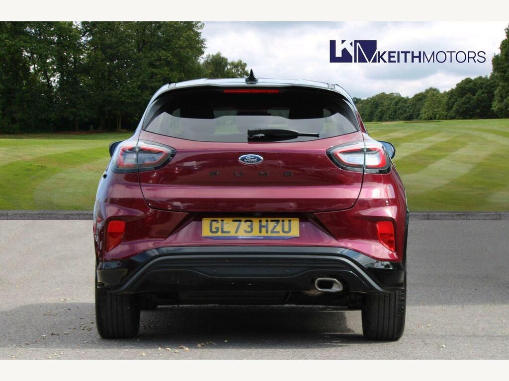 Ford Puma 1.0T Ecoboost Mhev Vivid Ruby Edition Suv Petr GL73HZU Red #3