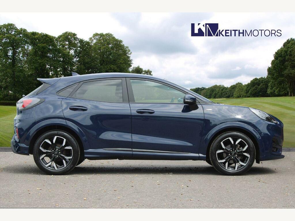 Ford Puma 1.0T Ecoboost Mhev St-line X Dct Blue #4