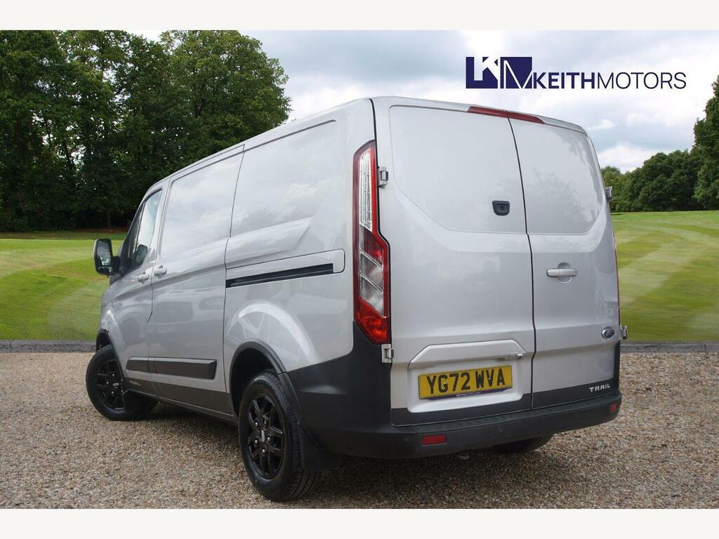 Ford Transit Custom 2.0 300 Ecoblue Trail Panel Van YG72WVA Silver #5
