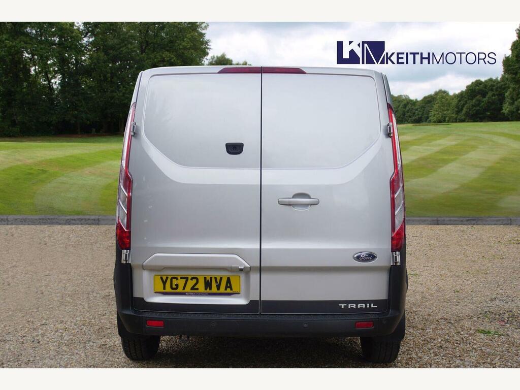 Ford Transit Custom 2.0 300 Ecoblue Trail Panel Van YG72WVA Silver #6