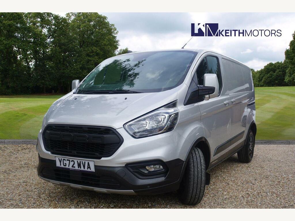 Ford Transit Custom 2.0 300 Ecoblue Trail Panel Van YG72WVA Silver #3