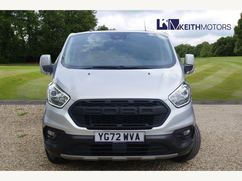 Ford Transit Custom 2.0 300 Ecoblue Trail Panel Van YG72WVA Silver #2