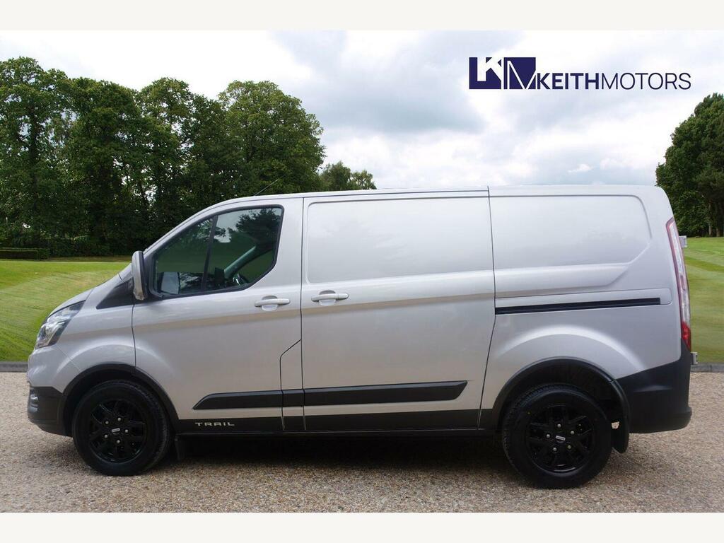 Ford Transit Custom 2.0 300 Ecoblue Trail Panel Van YG72WVA Silver #4