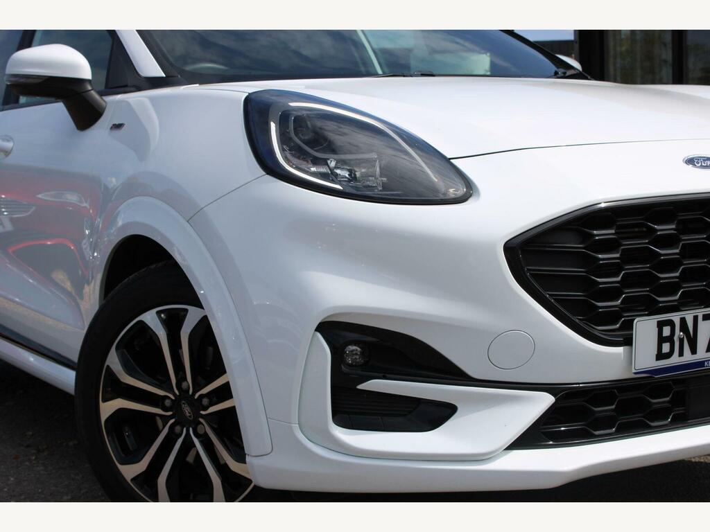 Ford Puma 1.0T Ecoboost Mhev St-line Suv White #5