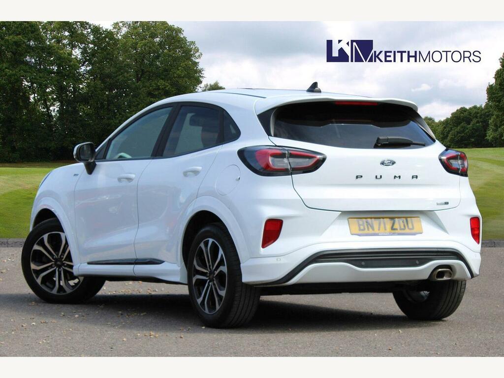 Ford Puma 1.0T Ecoboost Mhev St-line Suv White #2