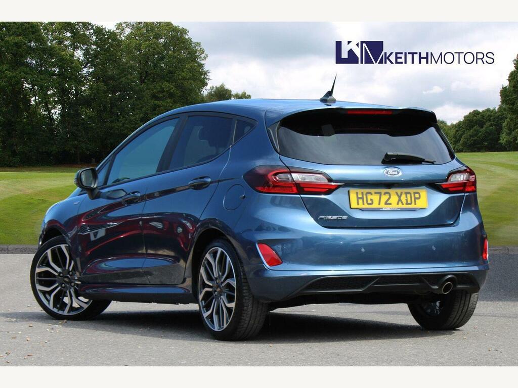 Ford Fiesta 1.0T Ecoboost St-line X Blue #2