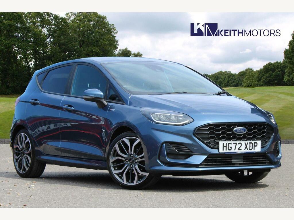 Ford Fiesta 1.0T Ecoboost St-line X Blue