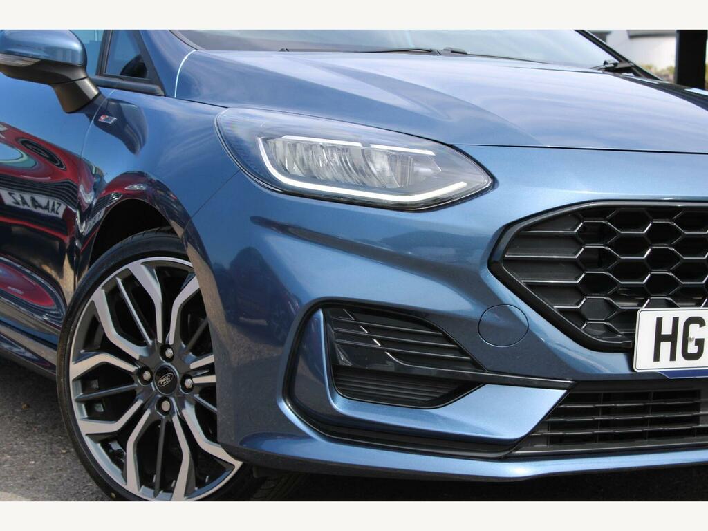 Ford Fiesta 1.0T Ecoboost St-line X Blue #5