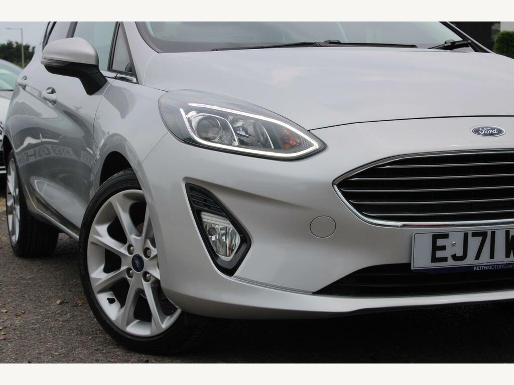 Ford Fiesta 1.0T Ecoboost Mhev Titanium X Hatchback Silver #5