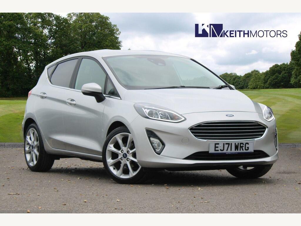 Ford Fiesta 1.0T Ecoboost Mhev Titanium X Hatchback Silver