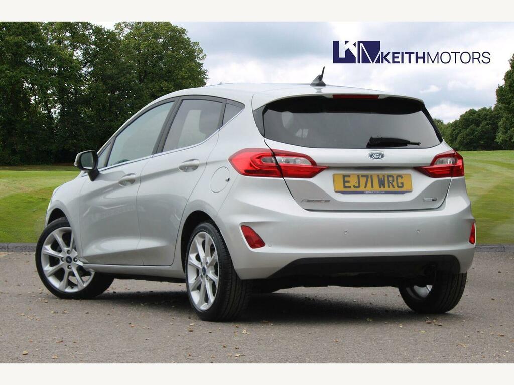 Ford Fiesta 1.0T Ecoboost Mhev Titanium X Hatchback Silver #2