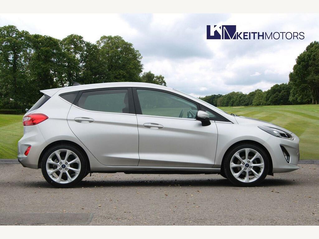 Ford Fiesta 1.0T Ecoboost Mhev Titanium X Hatchback Silver #4