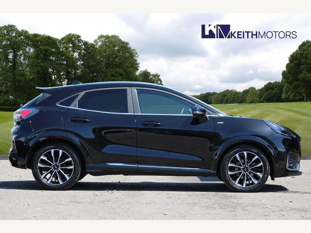 Ford Puma 1.0T Ecoboost Mhev St-line Vignale Suv Black #4