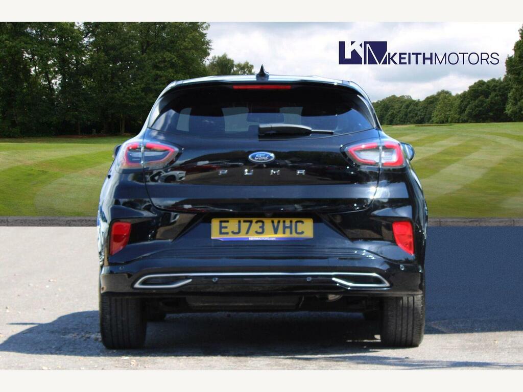 Ford Puma 1.0T Ecoboost Mhev St-line Vignale Suv Black #3