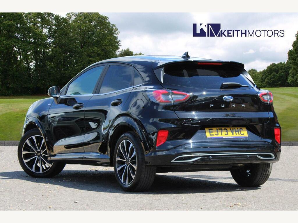 Ford Puma 1.0T Ecoboost Mhev St-line Vignale Suv Black #2