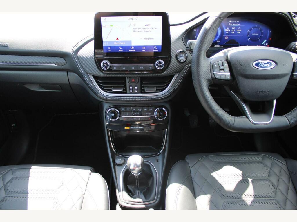 Ford Puma 1.0T Ecoboost Mhev St-line Vignale Suv Black #6