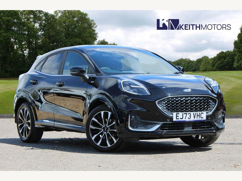 Ford Puma 1.0T Ecoboost Mhev St-line Vignale Suv Black