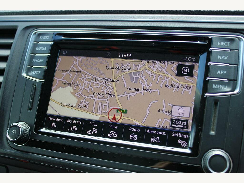 Volkswagen Transporter Sportline 2.0 Bitdi T32 Bluemotion Tech Window Van Diese Black #13