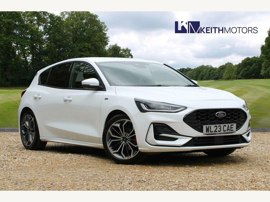 Ford Focus 1.0T Ecoboost St-line X Hatchback Manua White