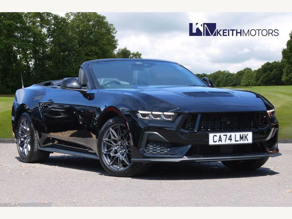 Ford Mustang 5.0 V8 Gt Convertible Selshift Black #5