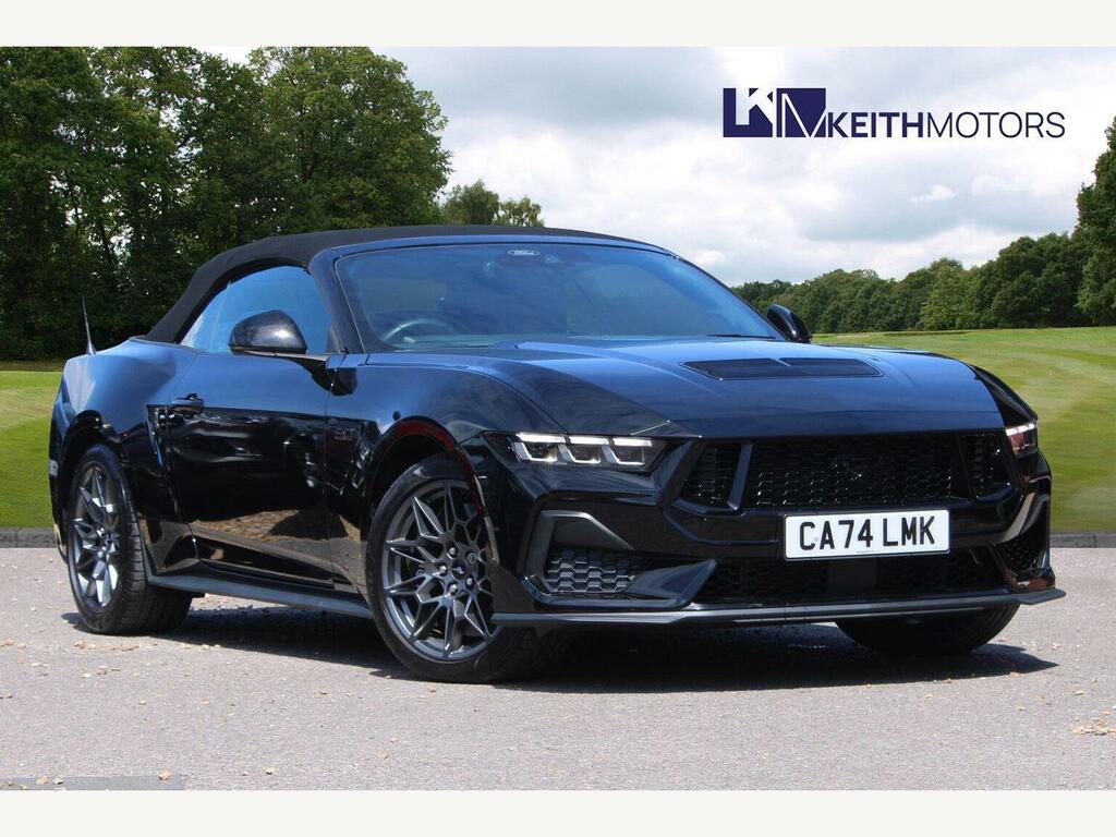 Ford Mustang 5.0 V8 Gt Convertible Selshift Black