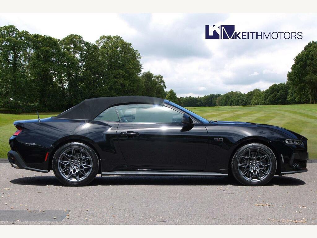 Ford Mustang 5.0 V8 Gt Convertible Selshift Black #4