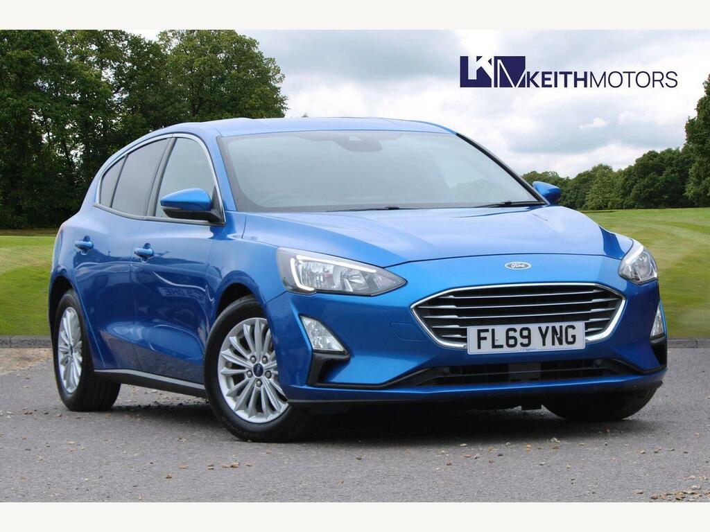 Ford Focus 1.5 Ecoblue Titanium Hatchback FL69YNG Blue