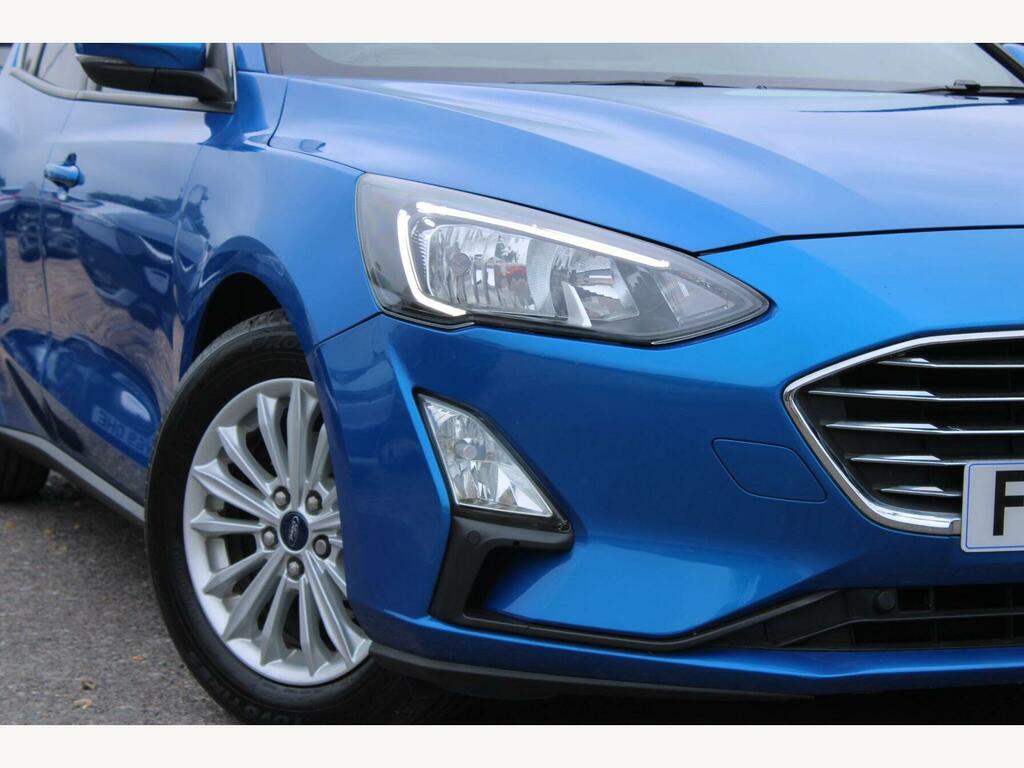 Ford Focus 1.5 Ecoblue Titanium Hatchback FL69YNG Blue #5