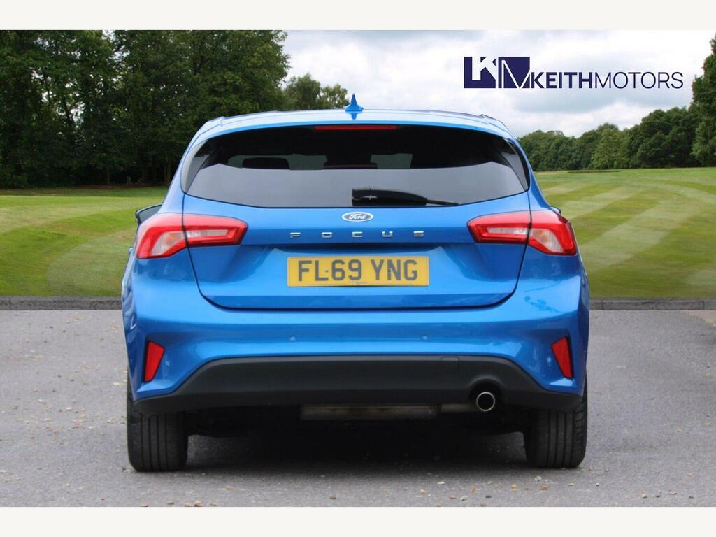 Ford Focus 1.5 Ecoblue Titanium Hatchback FL69YNG Blue #3