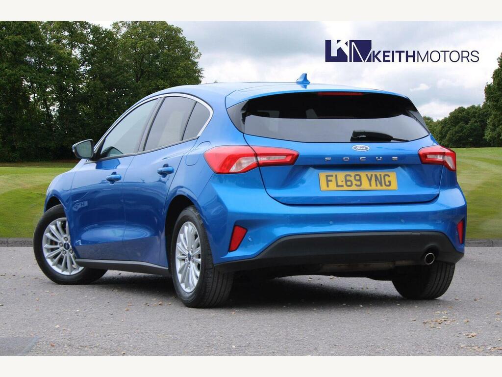 Ford Focus 1.5 Ecoblue Titanium Hatchback FL69YNG Blue #2