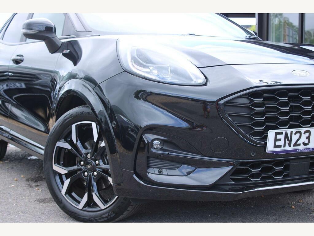 Ford Puma 1.0T Ecoboost Mhev St-line X Suv Hybrid Black #5