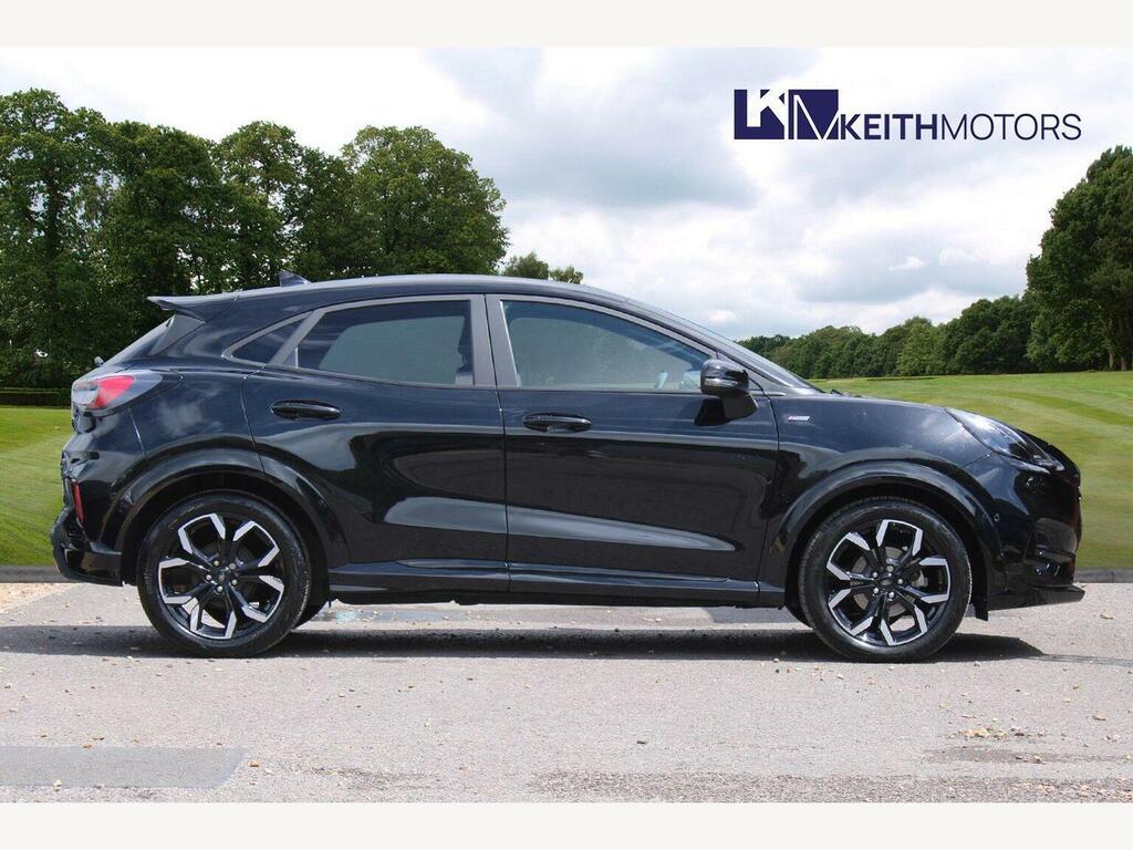 Ford Puma 1.0T Ecoboost Mhev St-line X Suv Hybrid Black #4