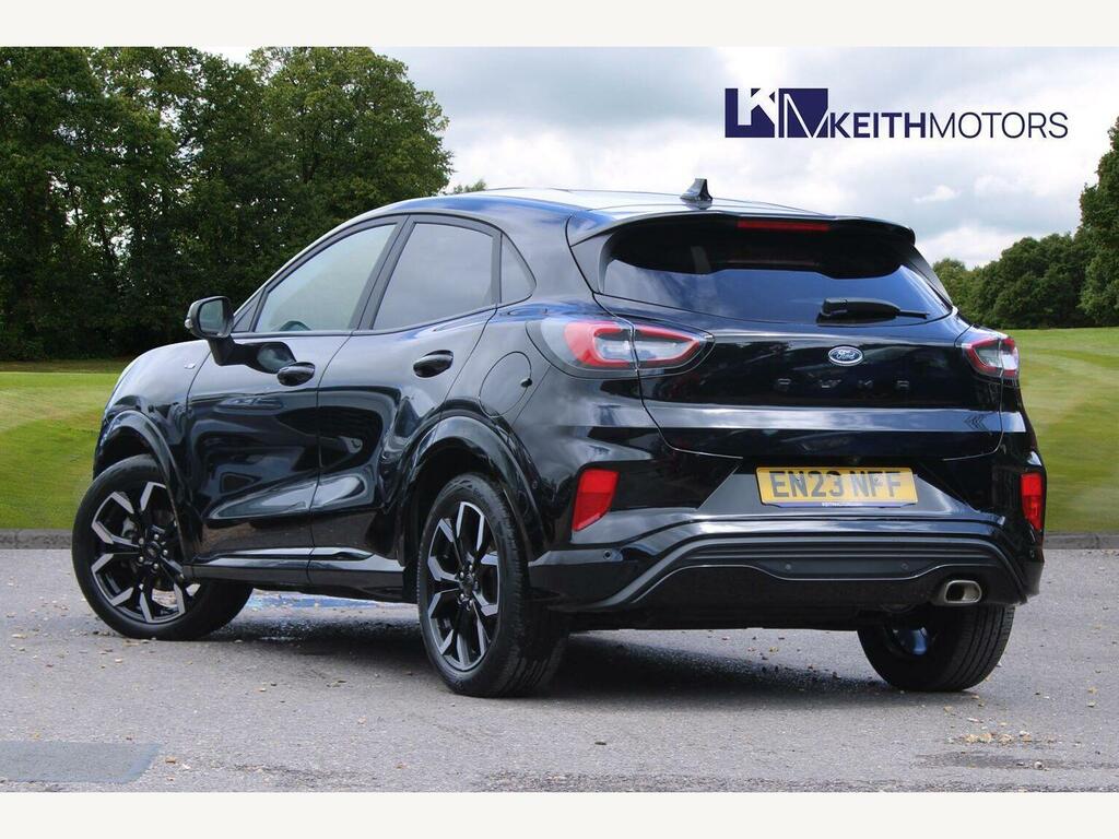 Ford Puma 1.0T Ecoboost Mhev St-line X Suv Hybrid Black #2