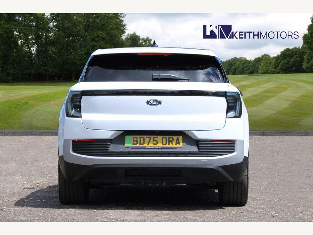 Ford Explorer Extended Range 77Kwh Premium Suv White #3