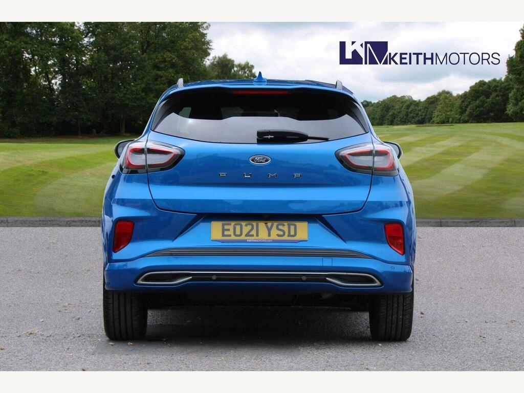 Ford Puma 1.0T Ecoboost St-line Vignale Suv Dct Blue #3
