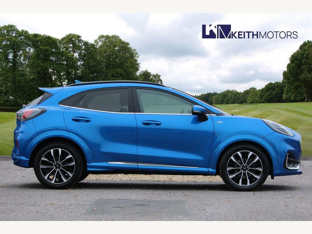 Ford Puma 1.0T Ecoboost St-line Vignale Suv Dct Blue #4