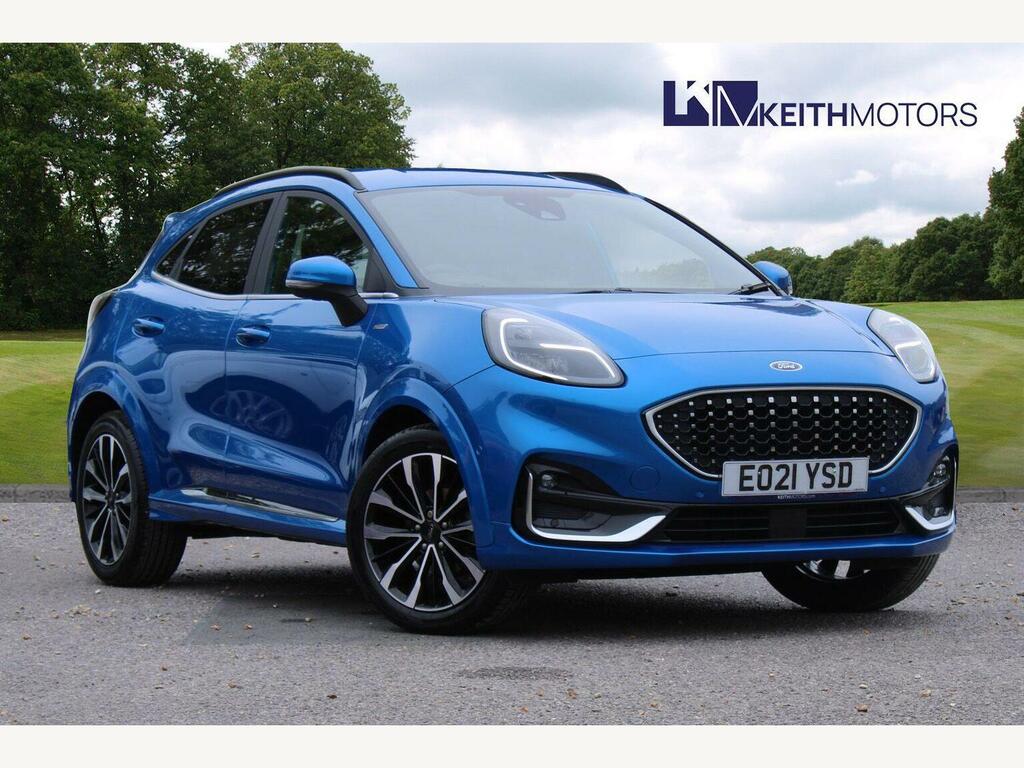 Ford Puma 1.0T Ecoboost St-line Vignale Suv Dct Blue
