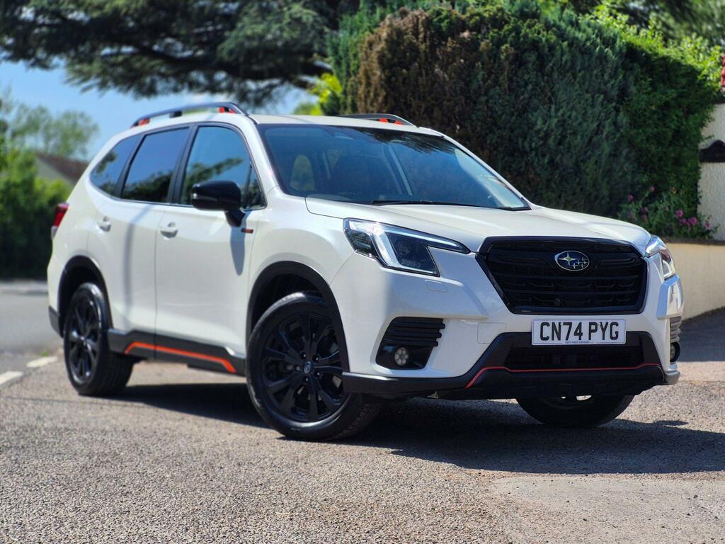 Subaru Forester 2.0 I E-boxer Sport Lineartronic 4Wd Euro 6 Ss White