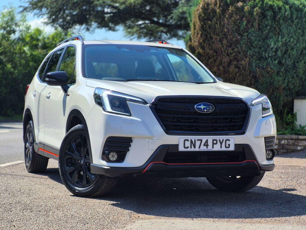 Subaru Forester 2.0 I E-boxer Sport Lineartronic 4Wd Euro 6 Ss CN74PYG White #2