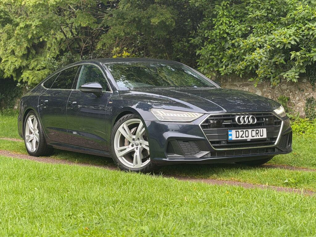 Audi A7 3.0 Tdi V6 50 S Line Sportback Tiptroni Blue