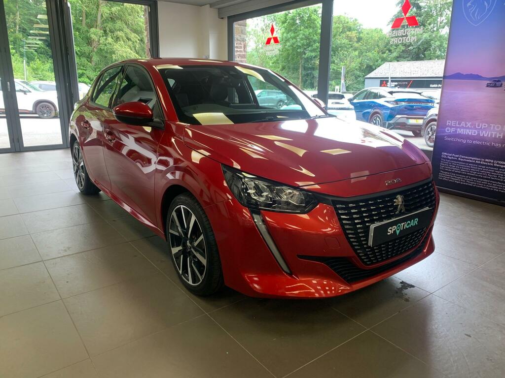 Peugeot 208 1.2 Puretech Allure Premium Euro 6 Ss CA70EXP Red