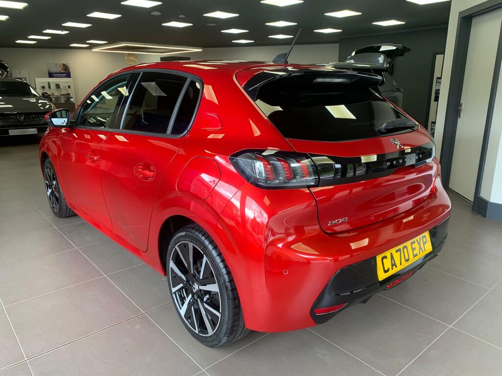 Peugeot 208 1.2 Puretech Allure Premium Euro 6 Ss CA70EXP Red #5